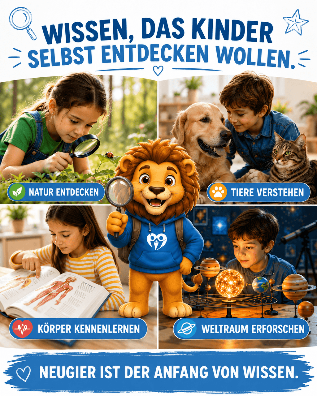 KINDESKRAFT® Wissenspaket